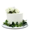 Simple wedding cake