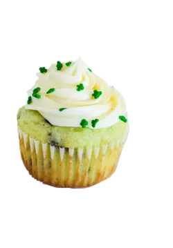 Pistachio cupcake