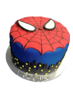 Spiderman cake 12