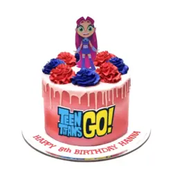 Teen titans cake