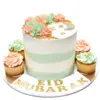 Pastel cake and cupcake