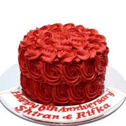 Red Roset cake