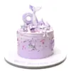 Cream mermaid cake violet